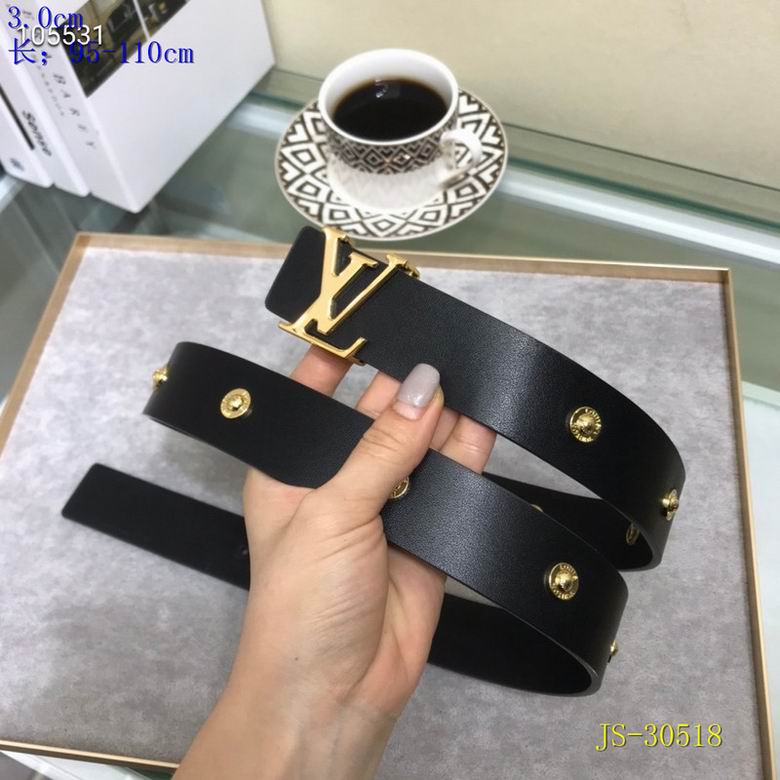 LV Belt 30mmX95-110cm 8L (781)