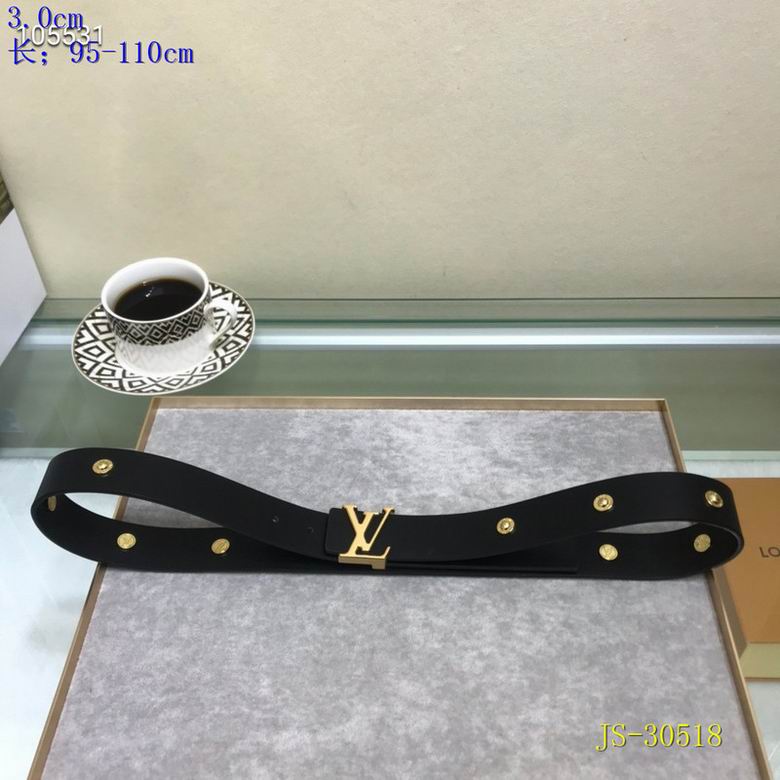 LV Belt 30mmX95-110cm 8L (782)