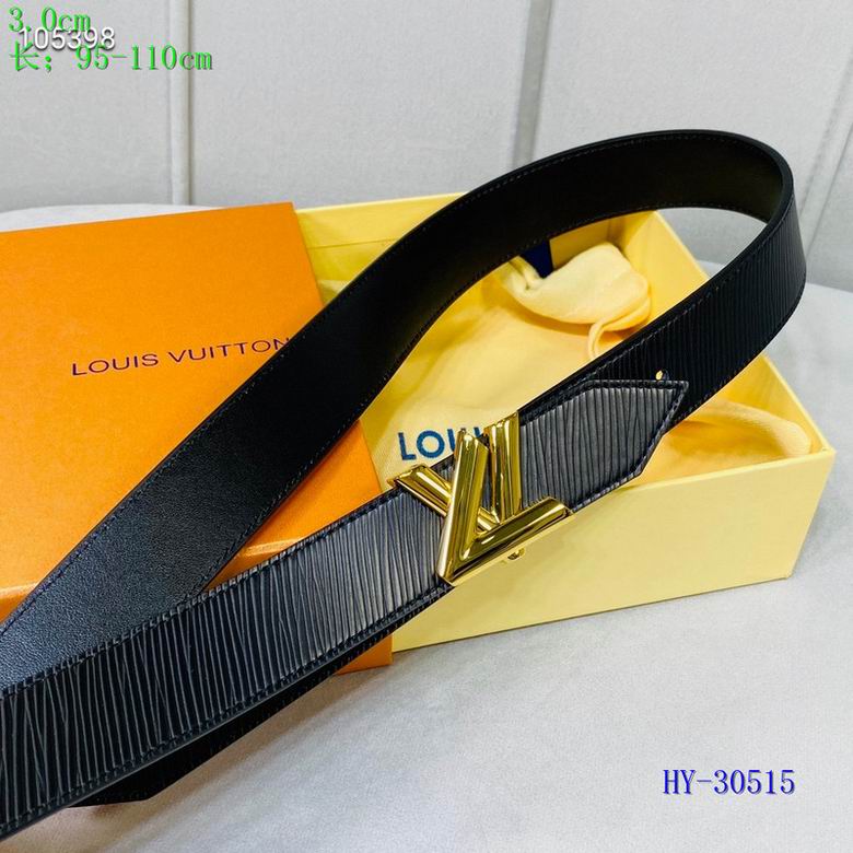 LV Belt 30mmX95-110cm 8L (787)