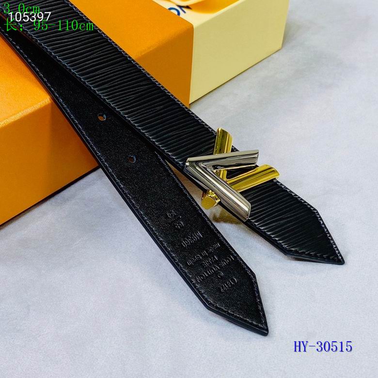 LV Belt 30mmX95-110cm 8L (789)