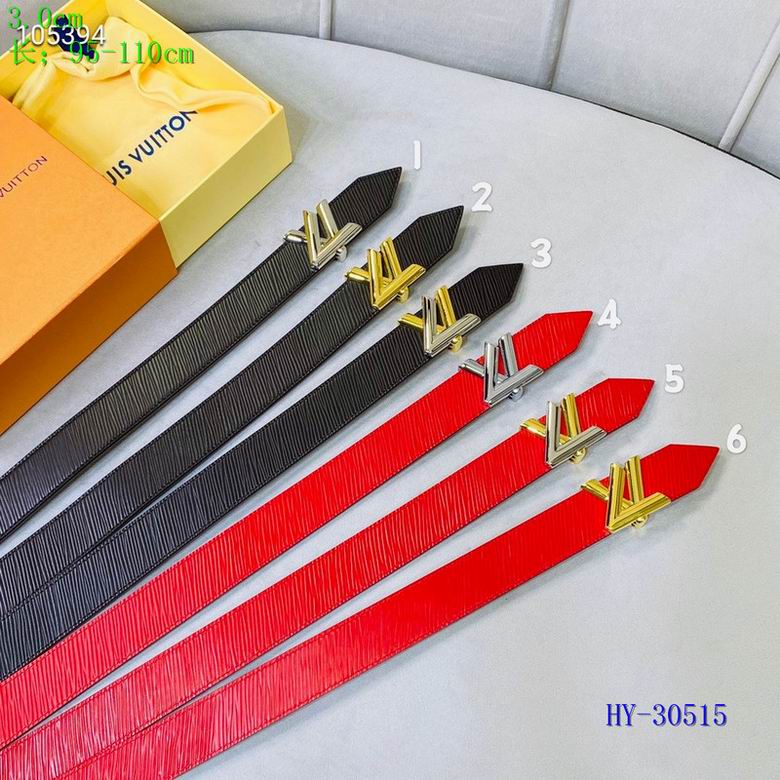 LV Belt 30mmX95-110cm 8L (802)