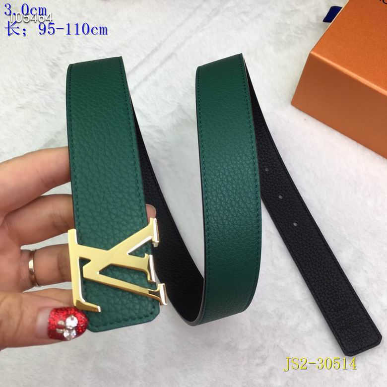 LV Belt 30mmX95-110cm 8L (808)