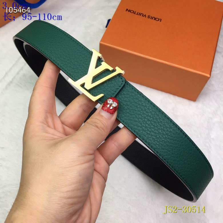 LV Belt 30mmX95-110cm 8L (809)