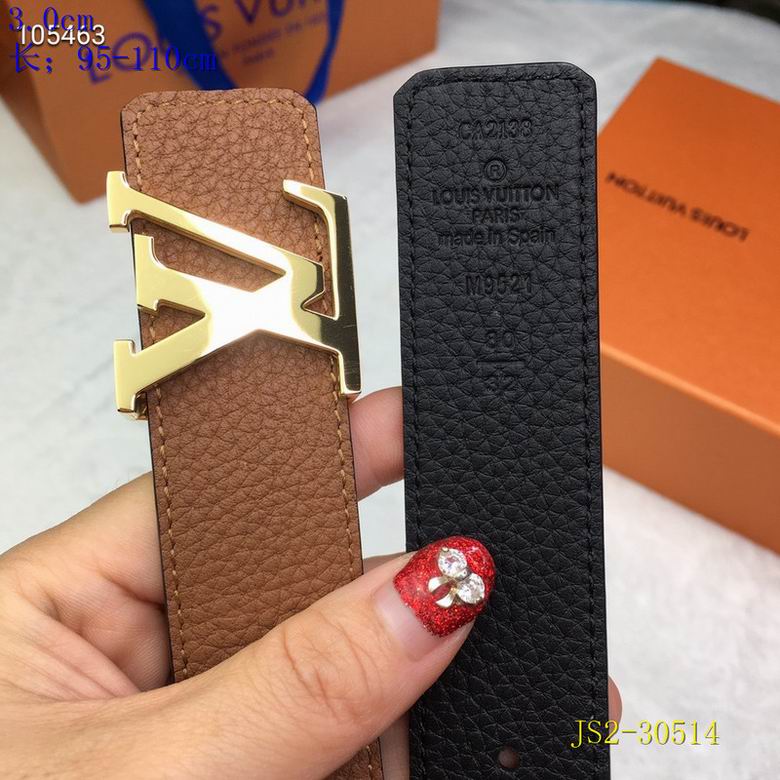 LV Belt 30mmX95-110cm 8L (811)