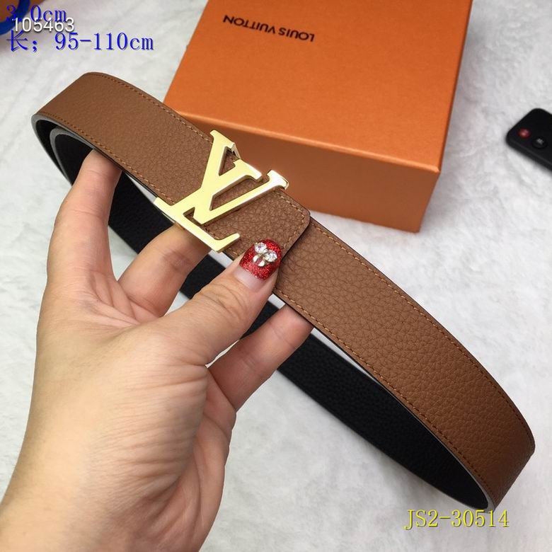 LV Belt 30mmX95-110cm 8L (812)