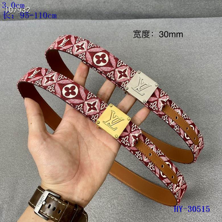 LV Belt 30mmX95-110cm 8L  (21)