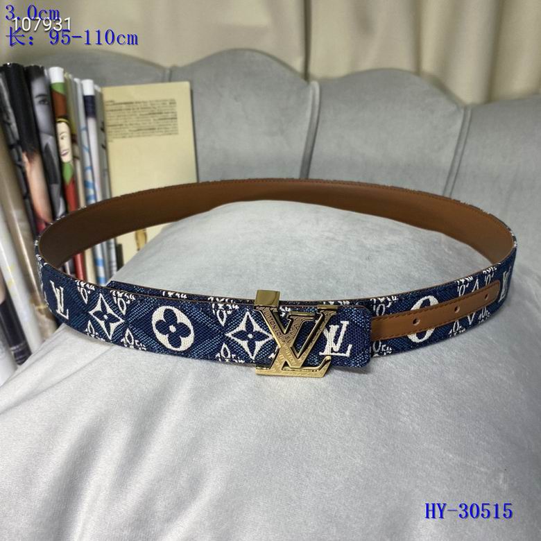 LV Belt 30mmX95-110cm 8L  (25)