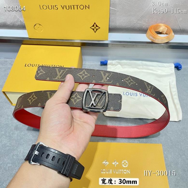 LV Belt 30mmX95-110cm 8L  (25)