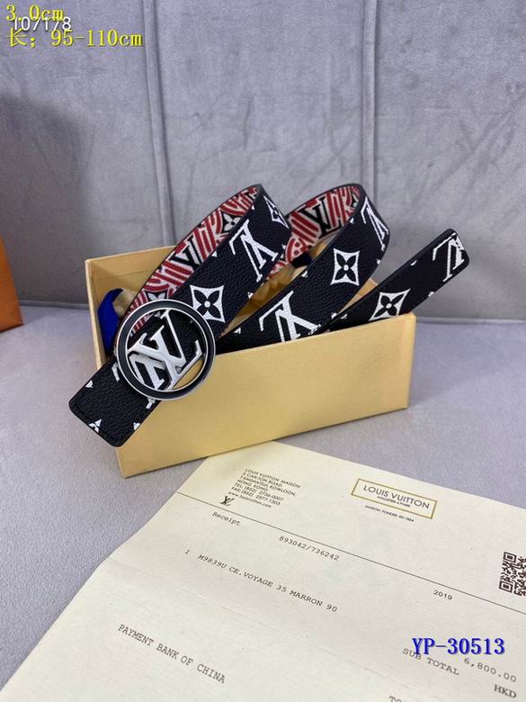 LV Belt 30mmX95-110cm 8L  (25)