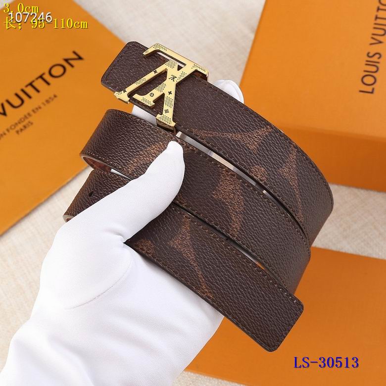 LV Belt 30mmX95-110cm 8L  (25)