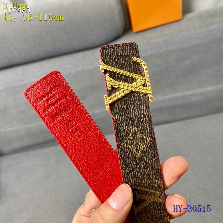 LV Belt 30mmX95-110cm 8L  (25)