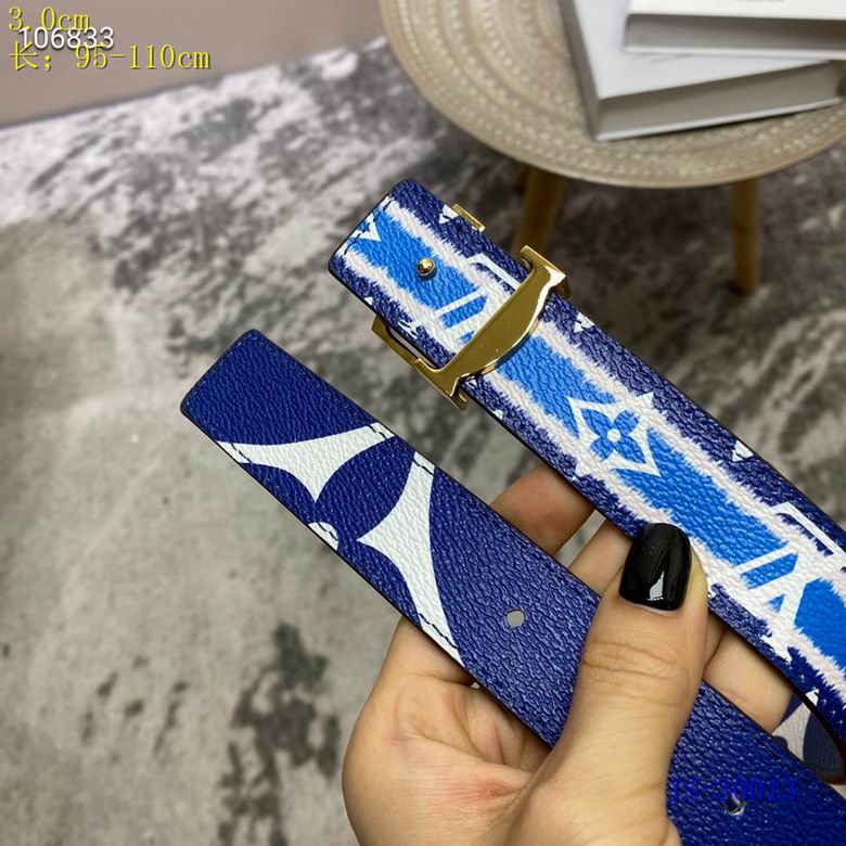 LV Belt 30mmX95-110cm 8L  (25)