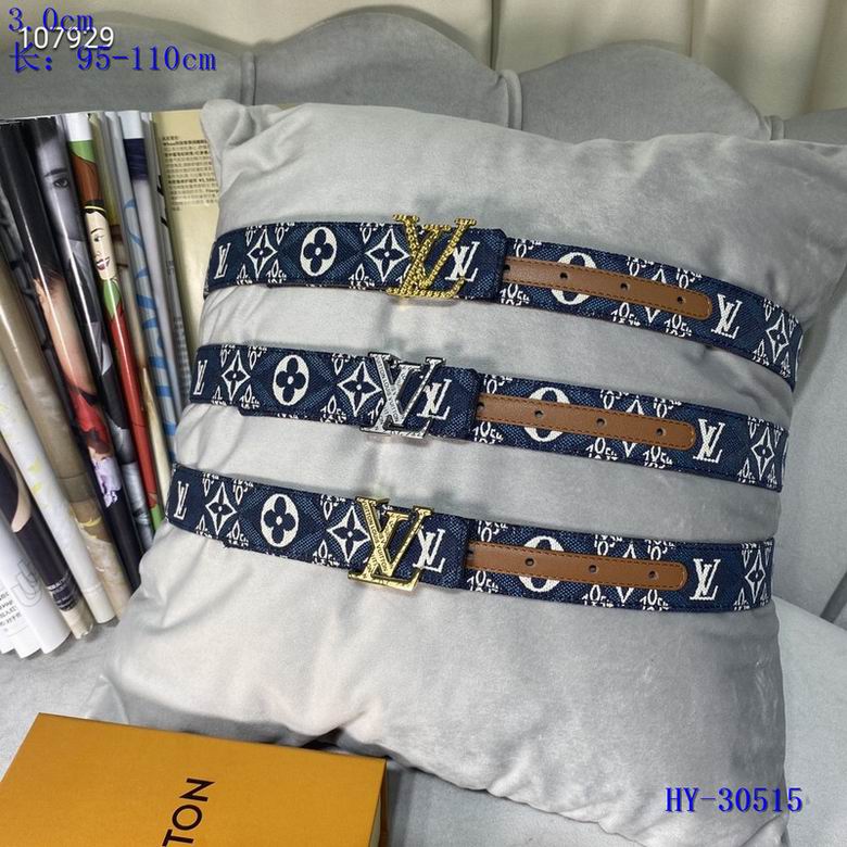 LV Belt 30mmX95-110cm 8L  (30)