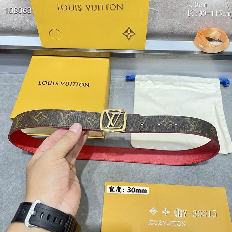 LV Belt 30mmX95-110cm 8L  (30)