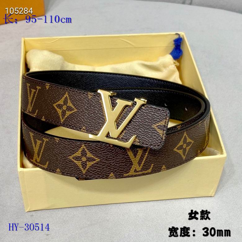 LV Belt 30mmX95-110cm 8L  (30)