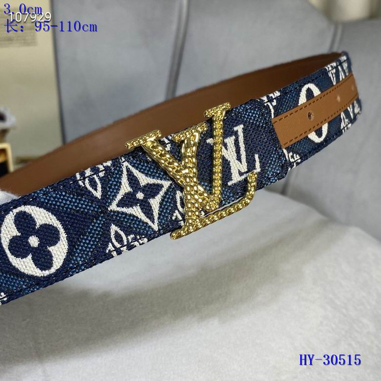 LV Belt 30mmX95-110cm 8L  (32)