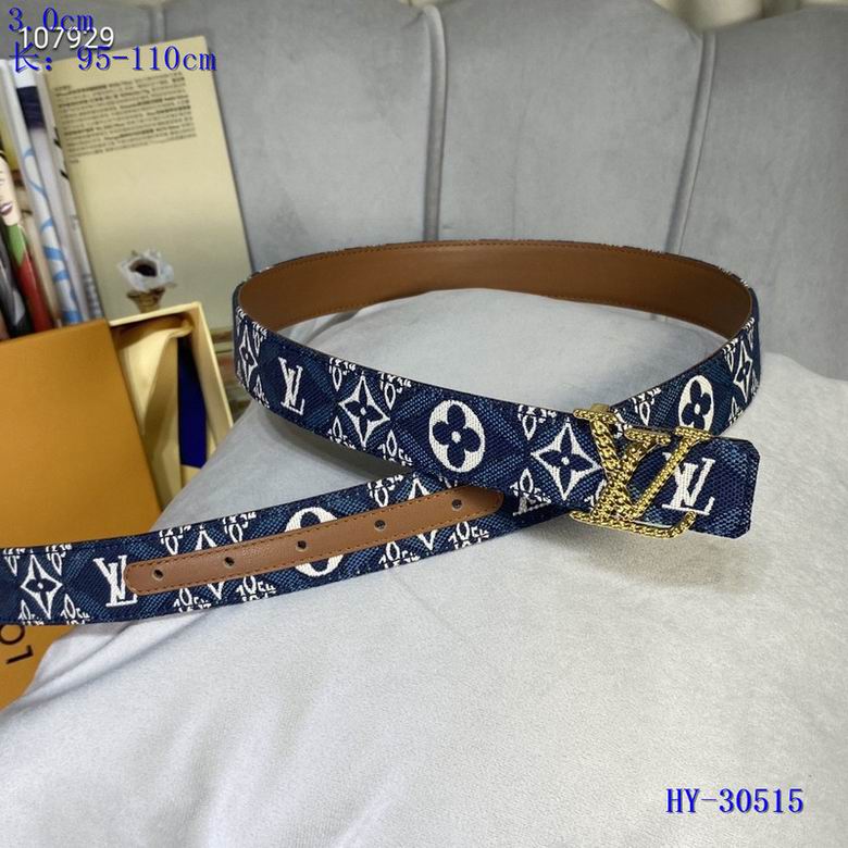 LV Belt 30mmX95-110cm 8L  (33)