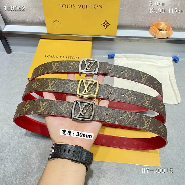 LV Belt 30mmX95-110cm 8L  (33)