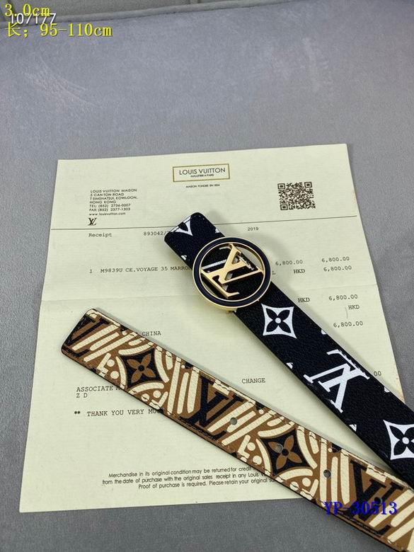 LV Belt 30mmX95-110cm 8L  (34)
