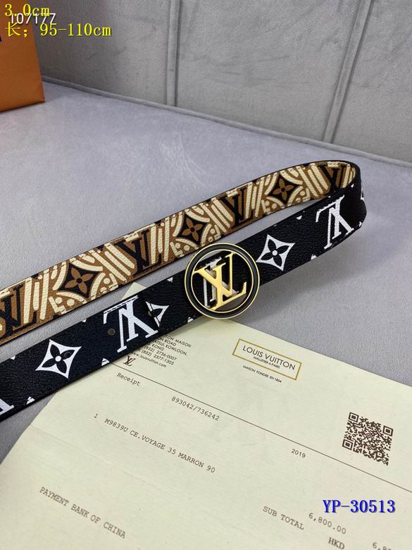 LV Belt 30mmX95-110cm 8L  (36)