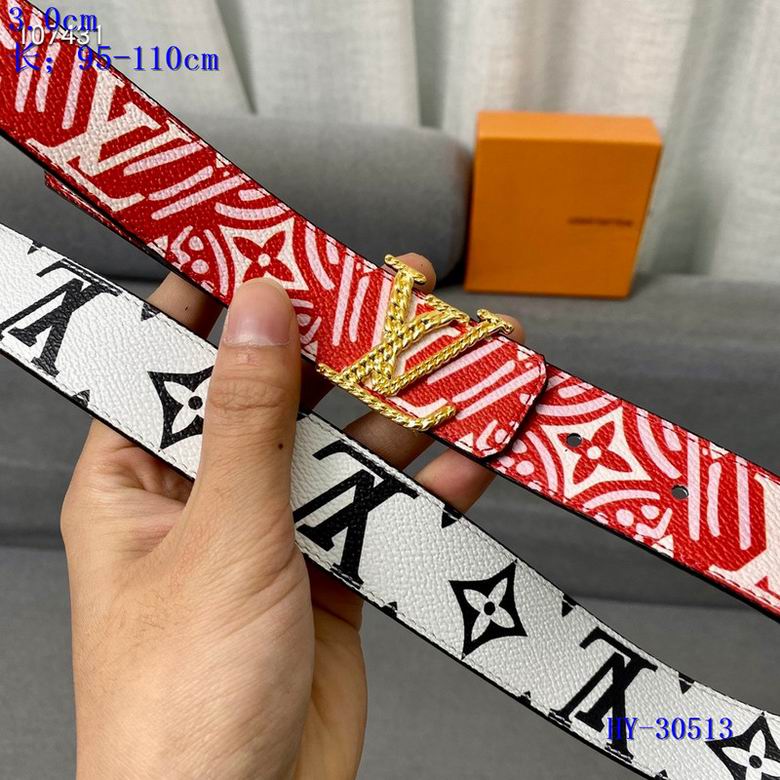 LV Belt 30mmX95-110cm 8L  (8)