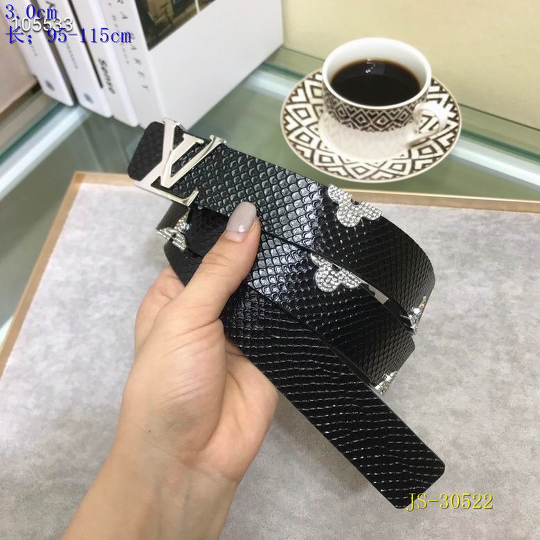 LV Belt 30mmX95-115cm 8L (761)