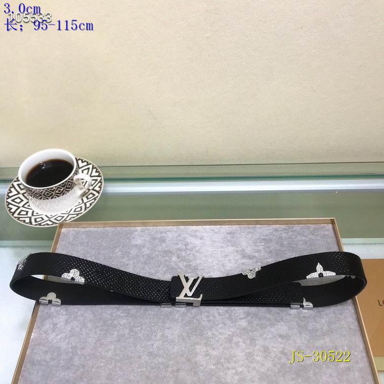 LV Belt 30mmX95-115cm 8L (764)