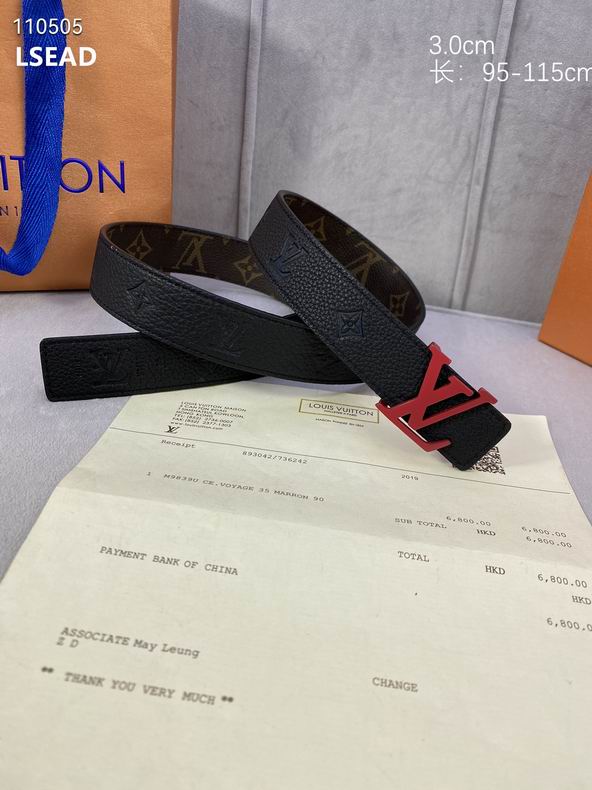 LV Belt 30mmX95-115cm 8L  (18)