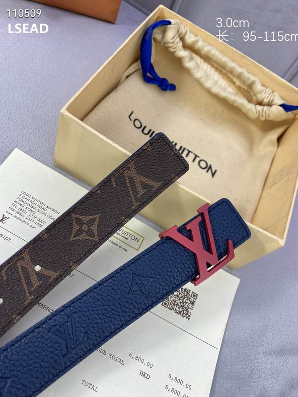 LV Belt 30mmX95-115cm 8L  (3)