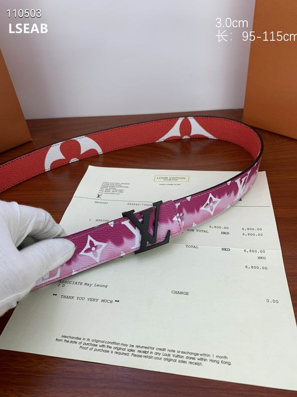 LV Belt 30mmX95-115cm 8L  (3)