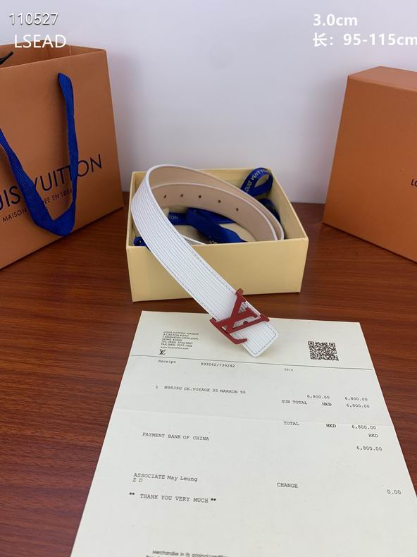 LV Belt 30mmX95-115cm 8L  (8)
