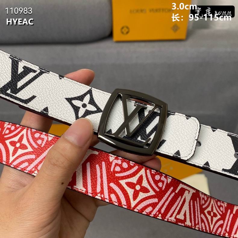 LV Belt 30mmX95-115cm 8L  (8)