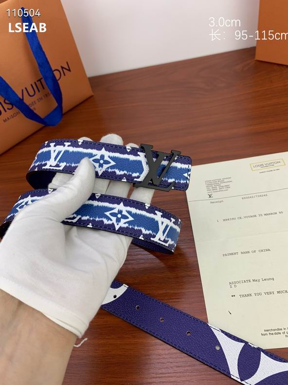 LV Belt 30mmX95-115cm 8L  (8)