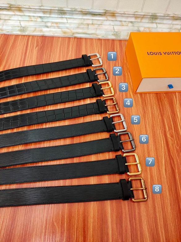 LV Belt 34mmX95-110CM 7D (100)