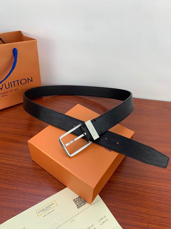 LV Belt 34mmX95-110CM 7D (101)