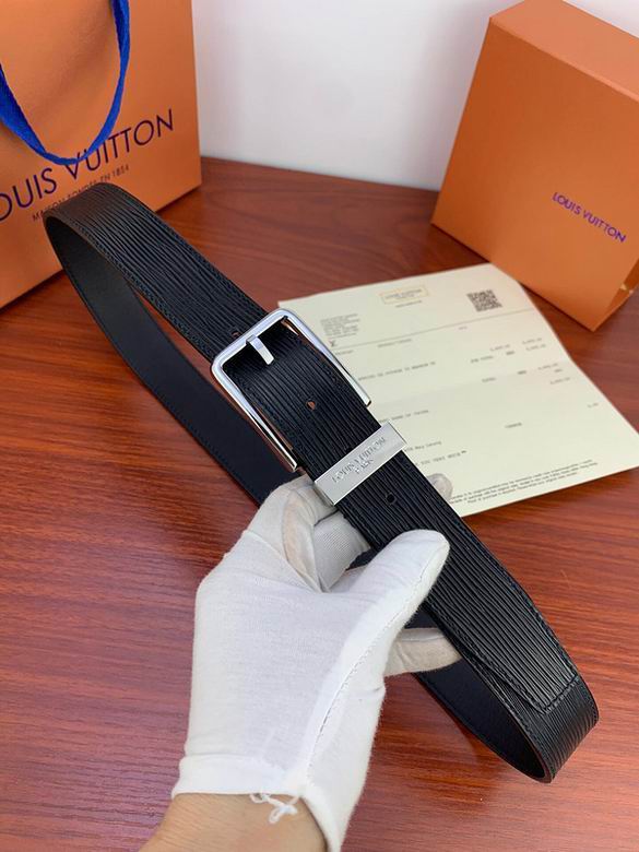 LV Belt 34mmX95-110CM 7D (102)