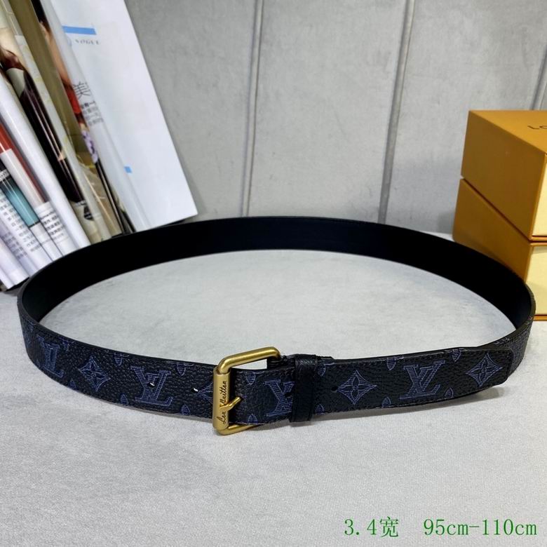 LV Belt 34mmX95-110CM 7D (112)
