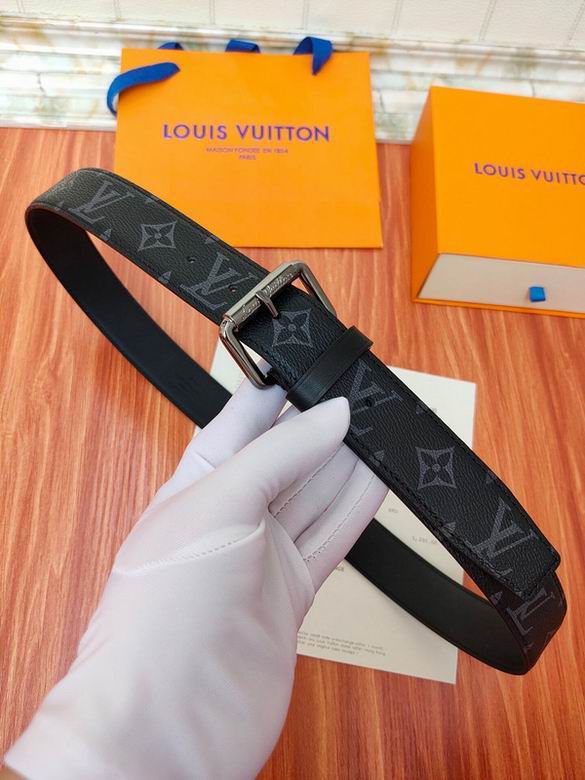 LV Belt 34mmX95-110CM 7D (112)