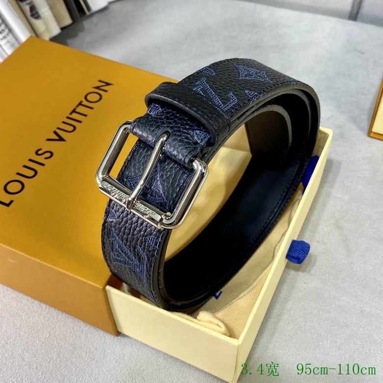 LV Belt 34mmX95-110CM 7D (115)