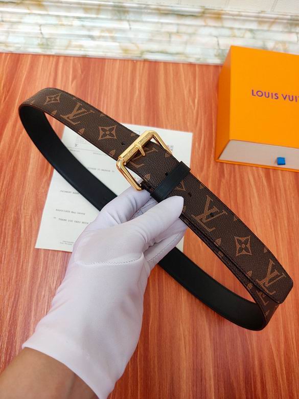 LV Belt 34mmX95-110CM 7D (116)