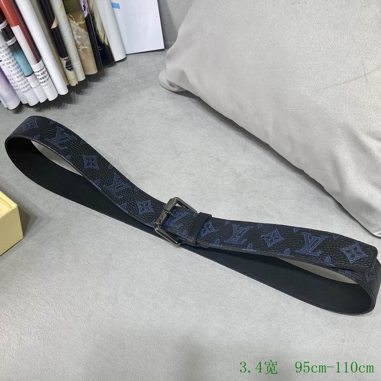 LV Belt 34mmX95-110CM 7D (119)