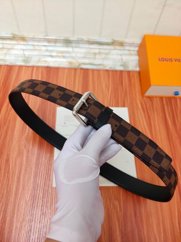 LV Belt 34mmX95-110CM 7D (123)