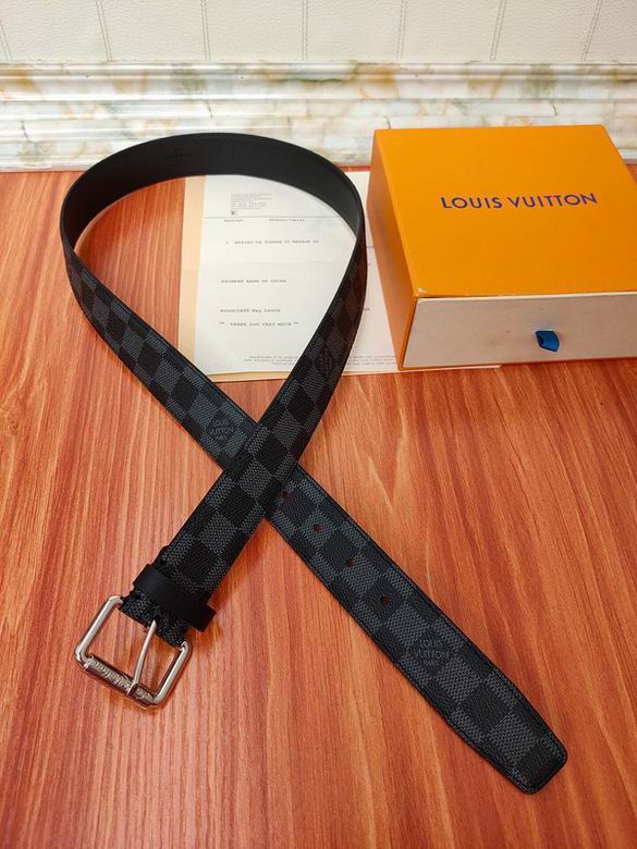 LV Belt 34mmX95-110CM 7D (127)