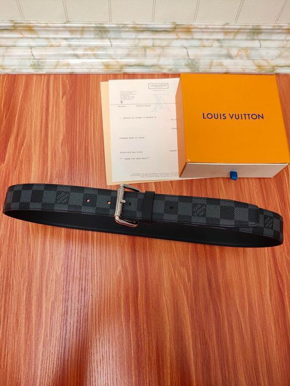 LV Belt 34mmX95-110CM 7D (128)