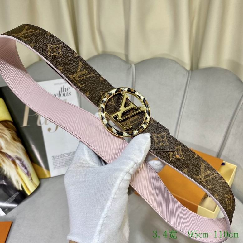 LV Belt 34mmX95-110CM 7D (142)