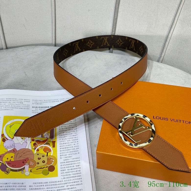 LV Belt 34mmX95-110CM 7D (155)