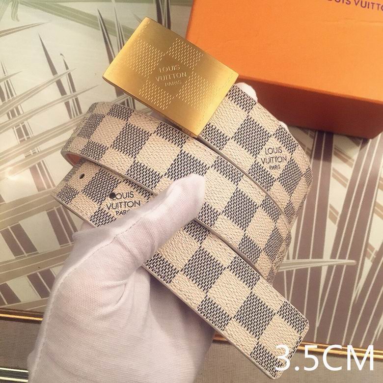 LV Belt 34mmX95-110CM 7D (166)