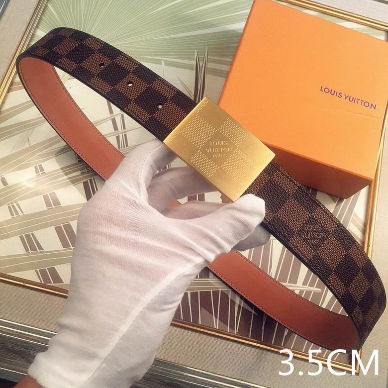 LV Belt 34mmX95-110CM 7D (167)