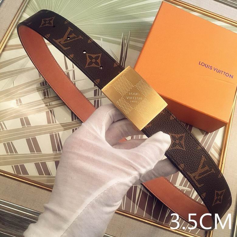LV Belt 34mmX95-110CM 7D (169)