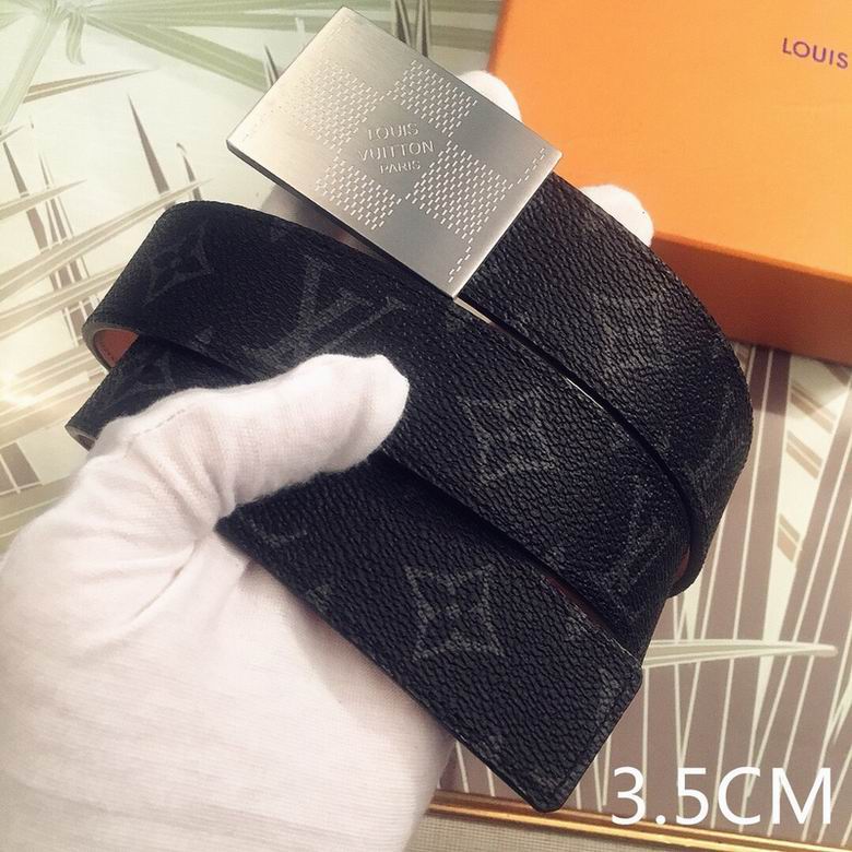 LV Belt 34mmX95-110CM 7D (172)
